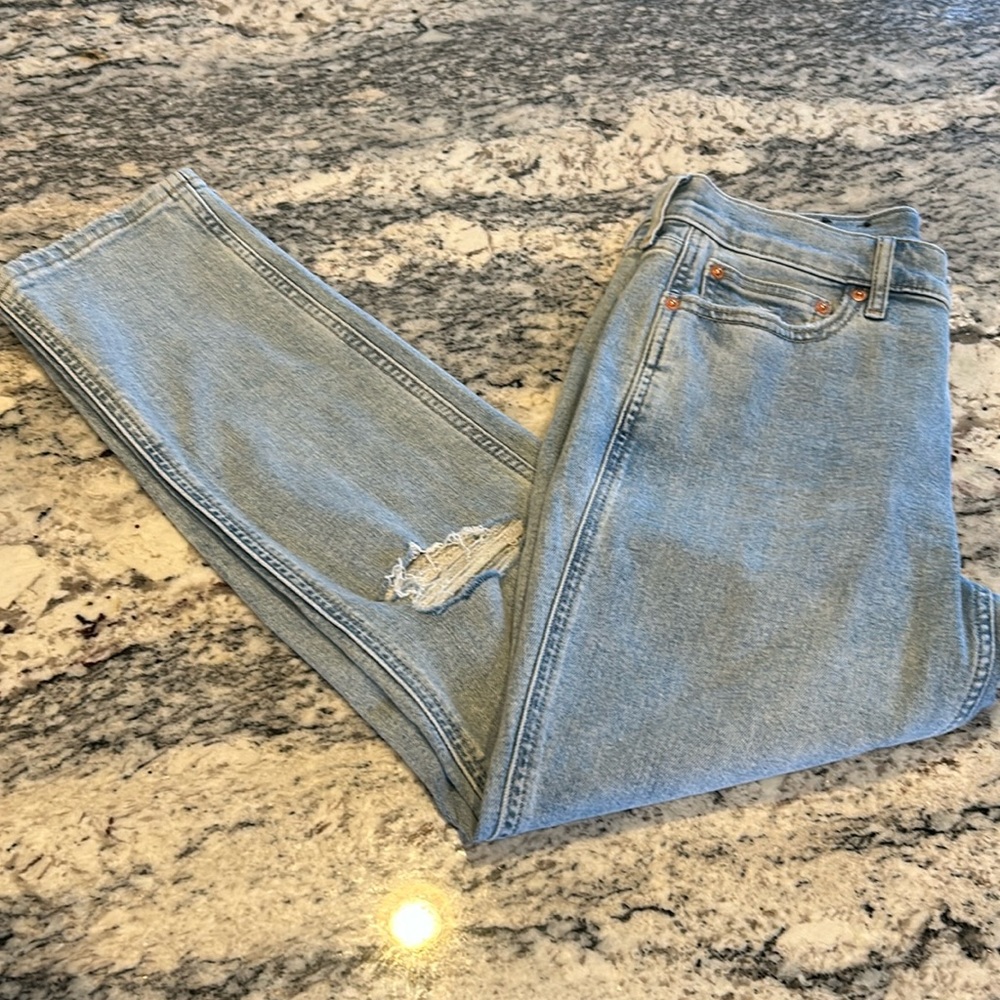 Vintage slim mid rise gap jeans